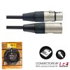 Stagg NMC10R Microphone Cable, XLRm-XLRf, 10m-01