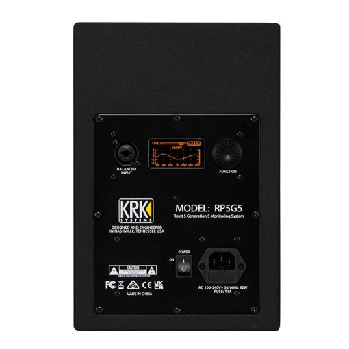 KRK RP5G5 ROKIT 5 Generation Five 5 inch Powered Studio Monitor,Pair-02