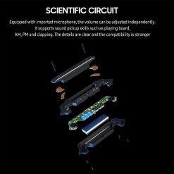 Double X2 Guitar Wireless Pickup with Receiver for Sound Hole-04