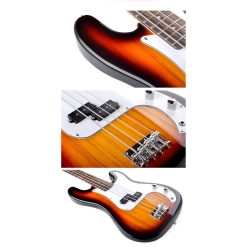 Smiger GB1 4 String Electric Bass Guitar-04