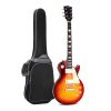 Smiger LG9 Les Paul Electric Guitar with Bag, Sunburst -01