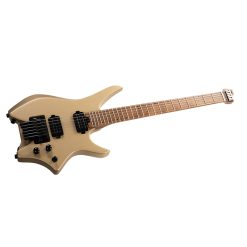 Hex N500P SSS Electric Guitar with Deluxe Bag, Summer Sand-07