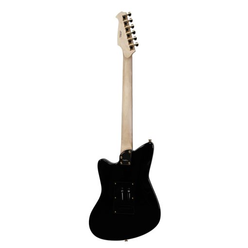 ギター HEX guitars OS300 sb Hex OS300 G/MBK Electric Guitar with Deluxe Bag, Metallic Black
