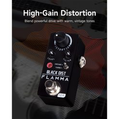 Flamma FC19 Black DIST Warm, Sweet, Vintage Distortion-03