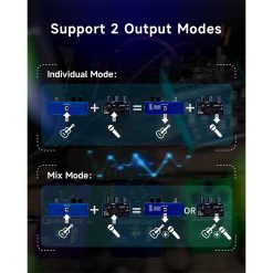 Flamma FV04 Vocal Harmony Pedal Vocal Effects Pedal-04
