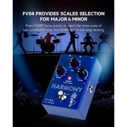 Flamma FV04 Vocal Harmony Pedal Vocal Effects Pedal-05