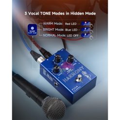 Flamma FV04 Vocal Harmony Pedal Vocal Effects Pedal-06