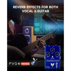 Flamma FV04 Vocal Harmony Pedal Vocal Effects Pedal-10