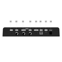 Flamma FX100 Portable Multi Effects Pedal-02