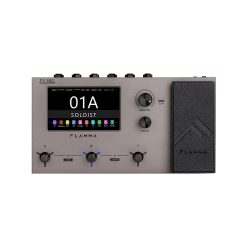 Flamma FX150 Guitar Multi Effects Pedal, Grey-01