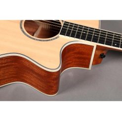 Sqoe S340-N Solid Top Acoustic Guitar, Natural-03