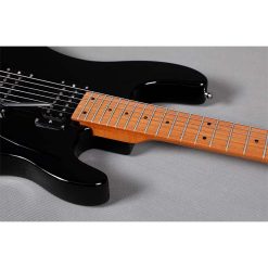 Sqoe SEIB450 Electric Guitar, Black-02