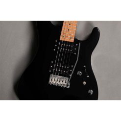 Sqoe SEIB450 Electric Guitar, Black-04