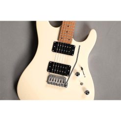 Sqoe SEIB450 Electric Guitar, White-06