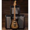Sqoe SEIB550 Electric Guitar, Black-01