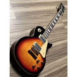 Sqoe SELP200 Electric Guitar, Sunburst-03