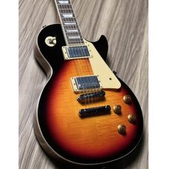 Sqoe SELP200 Electric Guitar, Sunburst-04