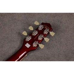 Sqoe SELP500 Electric Guitar, Cherry Sunburst-05