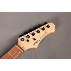Sqoe SEST230 Electric Guitar, Black-03
