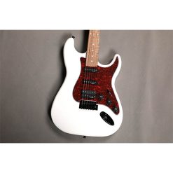 Sqoe SEST230 Electric Guitar, White-04