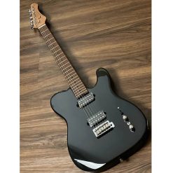 Sqoe SETL450 Electric Guitar, Black-04