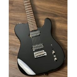 Sqoe SETL450 Electric Guitar, Black-05