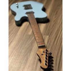 Sqoe SETL450 Electric Guitar, Sonic Blue-05