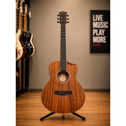 Sqoe SQ-36A-BQJ EQ Semi - Acoustic Travel Guitar-01