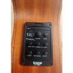 Sqoe SQ-36A-BQJ EQ Semi - Acoustic Travel Guitar-02