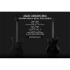 Sqoe SEIB300 Electric Guitar, Black Warrior-01