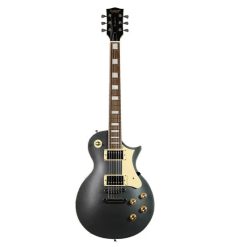 Sqoe SELP110 Electric Guitar, Frosted Silver-02