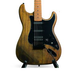 Sqoe SEST650 Electric Guitar, Natural-02