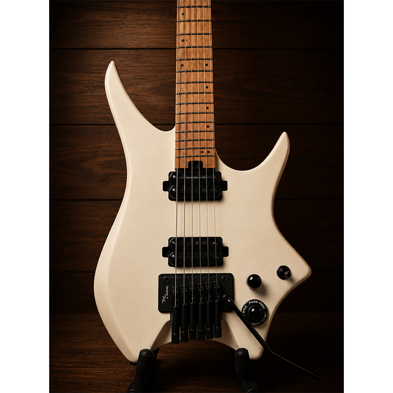 Hex Next N500P S-IV Electric Guitar with Deluxe Bag, Ivory-01 Hex Next N500P S-IV Electric Guitar with Deluxe Bag, Ivory-01