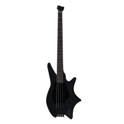 Hex Next NB300 Headless Bass Guitar with Deluxe Bag, Black-03