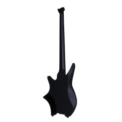 Hex Next NB300 Headless Bass Guitar with Deluxe Bag, Black-04