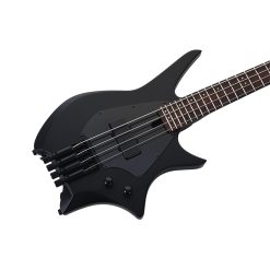 Hex Next NB300 Headless Bass Guitar with Deluxe Bag, Black-05