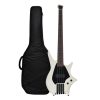 Hex Next NB300 Headless Bass Guitar with Deluxe Bag, Ivory-01