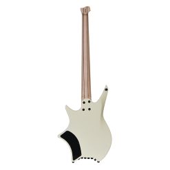 Hex Next NB300 Headless Bass Guitar with Deluxe Bag, Ivory-02