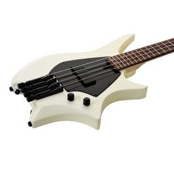 Hex Next NB300 Headless Bass Guitar with Deluxe Bag, Ivory-05