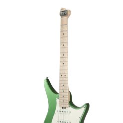 Hex Next NS100 Headless Electric Guitar with Deluxe Bag, Metallic Emerald Green-07