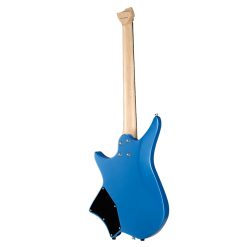 Hex Next NS100 Headless Electric Guitar with Deluxe Bag, Metallic Ocean Blue-04