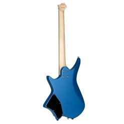 Hex Next NS100 Headless Electric Guitar with Deluxe Bag, Metallic Ocean Blue-06