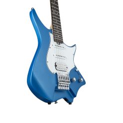 Hex Next NS100 Headless Electric Guitar with Deluxe Bag, Metallic Ocean Blue-09