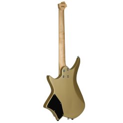 Hex Next NS100 Headless Electric Guitar with Deluxe Bag, Summer Sand-06
