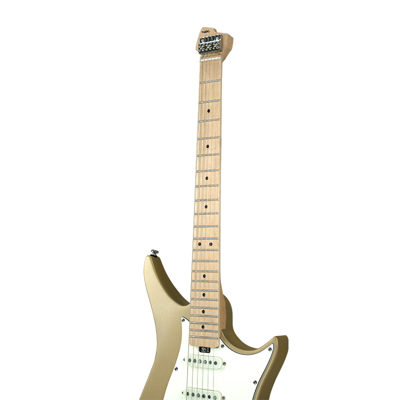 Hex Next NS100 Headless Electric Guitar with Deluxe Bag, Summer Sand-07 Hex Next NS100 Headless Electric Guitar with Deluxe Bag, Summer Sand-07