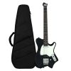Hex Next NT100 Headless Electric Guitar with Deluxe Bag, Black-01