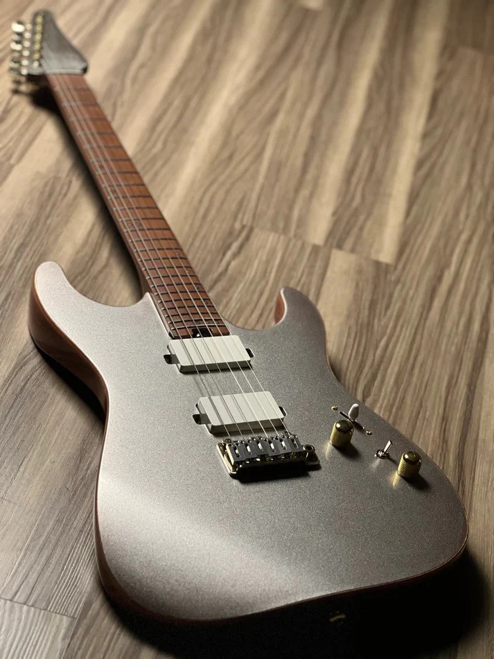 Soloking MS-1 Custom 24 HH Flat Top MKII in Sonic Gray