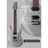Sqoe SEIB500 Electric Guitar, Sparkling Silver-01