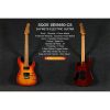 Sqoe SEIB650 Electric Guitar, Sunset Orange-02