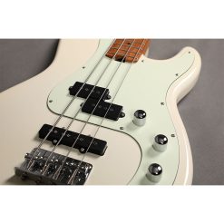 Sqoe SPJ600 Bass Guitar, Olympic White-08